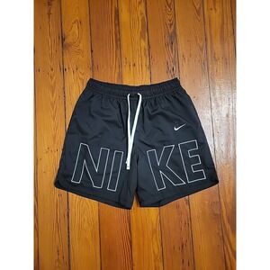 Nike Woven Monogram Mens Flow Shorts Size S Embroidered  Relaxed Gym Activewear